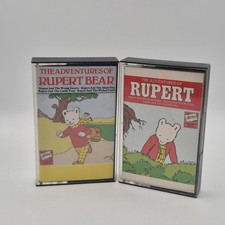 Vintage - The Adventures of Rupert Bear Audio Cassette Set - Children's Series