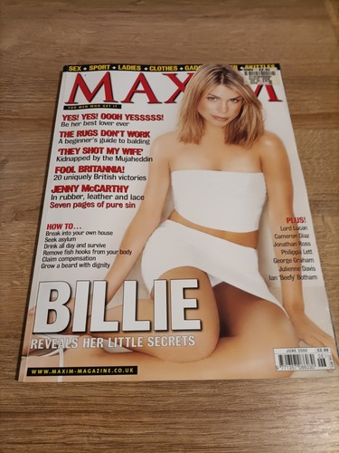 Maxim magazine june 2000 issue - maxim,
