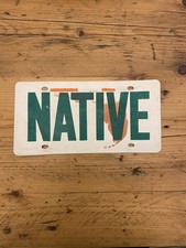 US Booster License Plate -