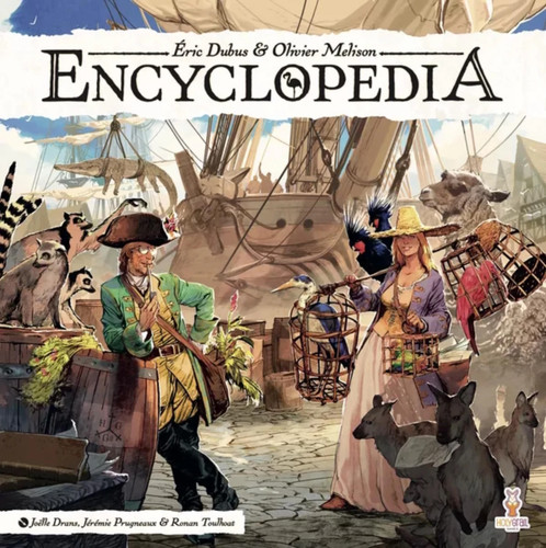 Encyclopedia board game - board,