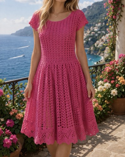 Pink cotton summer - pink,