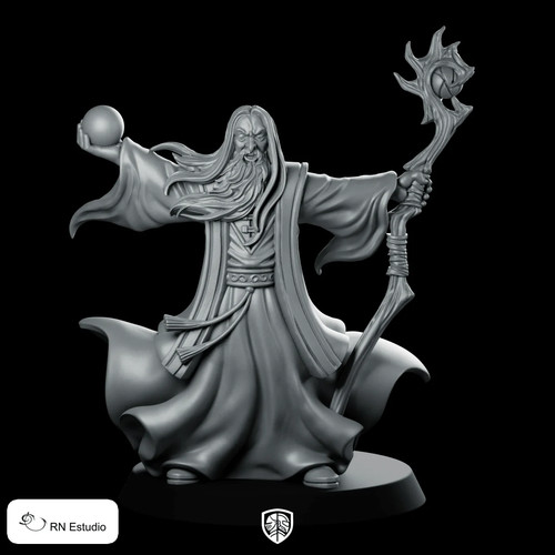 Dark wizard lotr gormund - wizard,