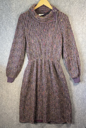 Handmade wool blend dress - handmade,
