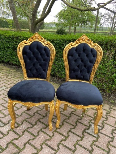 Chairs french louis xvi - xvi, pair