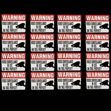 LOT OF HOME SECURITY DECALS