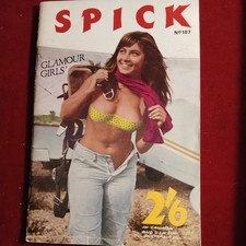 Spick  Vintage Magazines  Non Full Nudity  issues number 187