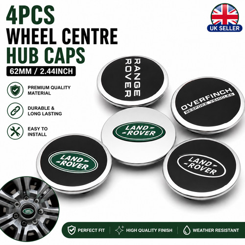 4pcs 62mm wheel - centre, hub