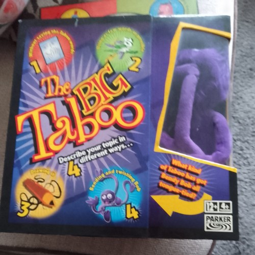 The big taboo board game - the,