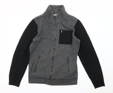 Mens UK Size S Hollister Grey