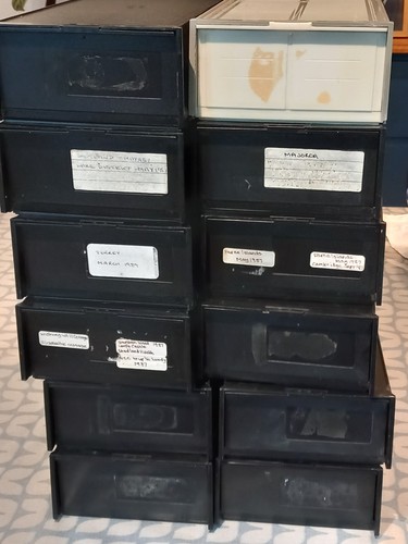 35mm slide storage boxes - , for
