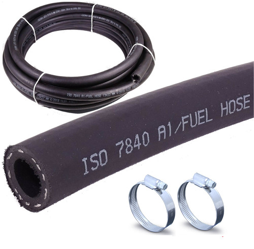 Rubber marine grade hose fuel - marine,