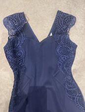 Navy Blue Lipsy Dress Bodycon