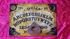 Wooden ouija board - ouija, game