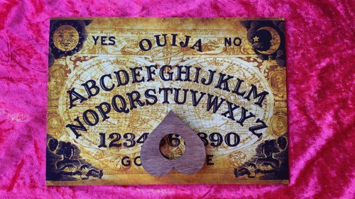 Wooden ouija board - board, &