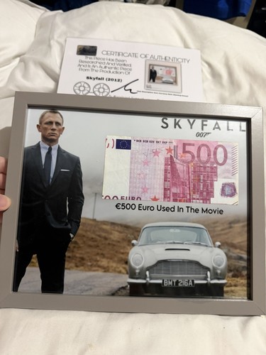 Skyfall movie screen used prop - movie,