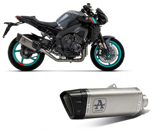 Exhaust muffler arrow pista - muffler,