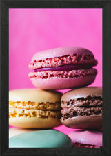 Macaroons Framed Wall Art