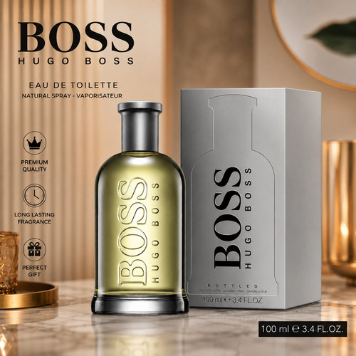 Hugo boss bottled edt 100ml - bottled,