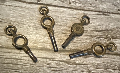 Antique pocket watch keys - keys, x4