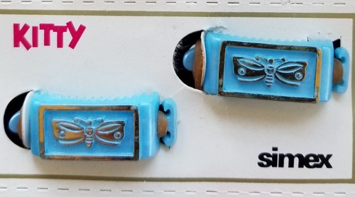 Vintage hair barrettes - hair,