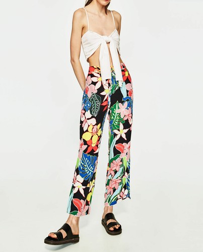 Bnwt zara floral print - zara,