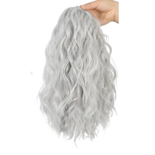 Natural human claw clip - natural,