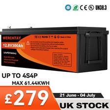 12V 300Ah LiFePO4 Lithium