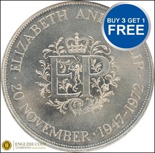 1972 crown unc silver - -,