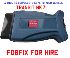FORD TRANSIT MK7  KEY OR BLUE 3 BUTTON REMOTE  DIY KEY PROGRAMMING FOBFIX
