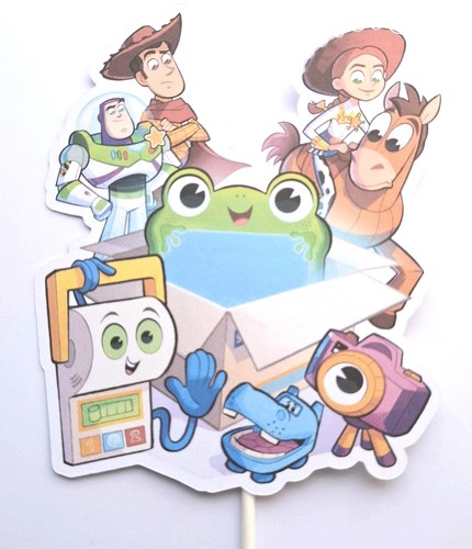 Toy story cake topper - story, x