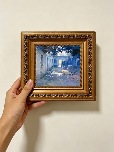 Blue tonal vintage alley - tonal,