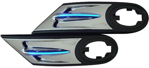 Led side scuttles chrome - side, /chrome