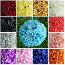 4 pcs Silk Hydrangeas 7"