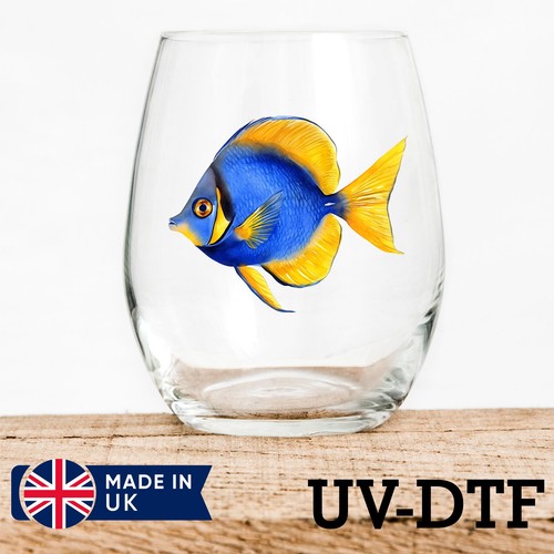 Blue tang fish - 8pcs, uv