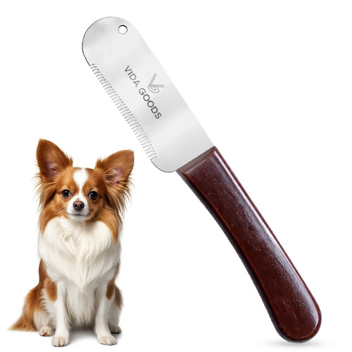 Dog stripping knife - vg,