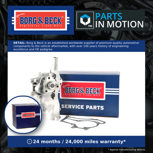 Water pump bwp2282 borg - bwp2282,