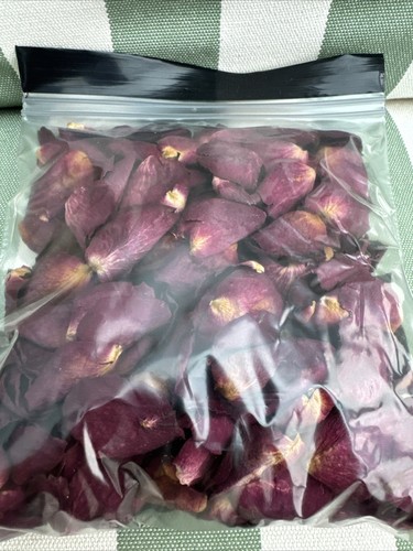 Dry rose petals dark pink - petals, red