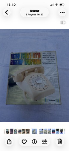 Rotary dial telephone old - rotary,