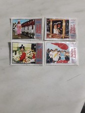 Royal family old stamps silver