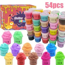 54 Pcs Mini Butter Slime Putty
