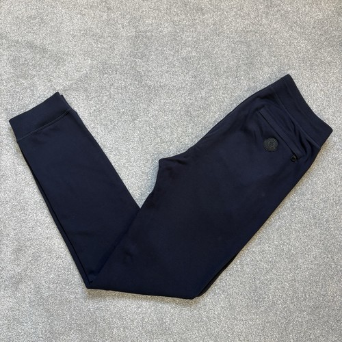 Moncler tracksuit bottoms navy - tracksuit,