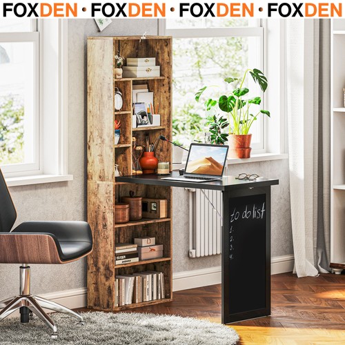 Fold out wall - wall-mounted, desk