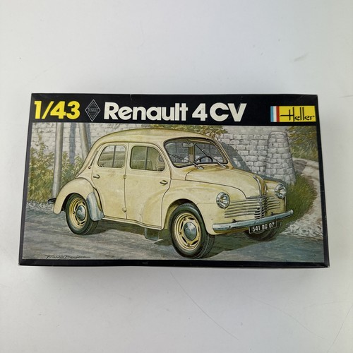 Heller renault 4cv - 1/43, scale