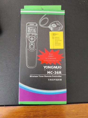 Yongnuo 36r less timer - yongnuo, mc-36r/c3