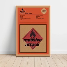 Massive attack blue lines fine - blue,