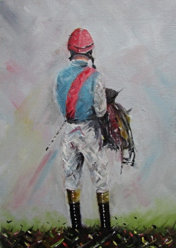 Jockey horse racing original - horse,
