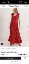 Charlene Ruffle Maxi Dress