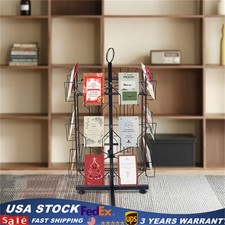Black Greeting Card Rack Spins