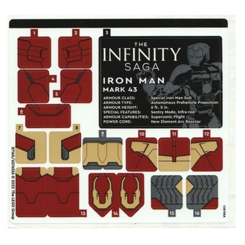 Lego marvel iron - lego,