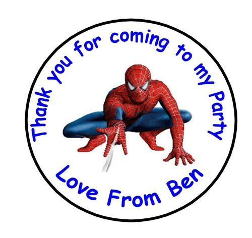 Personalised spiderman - 35,